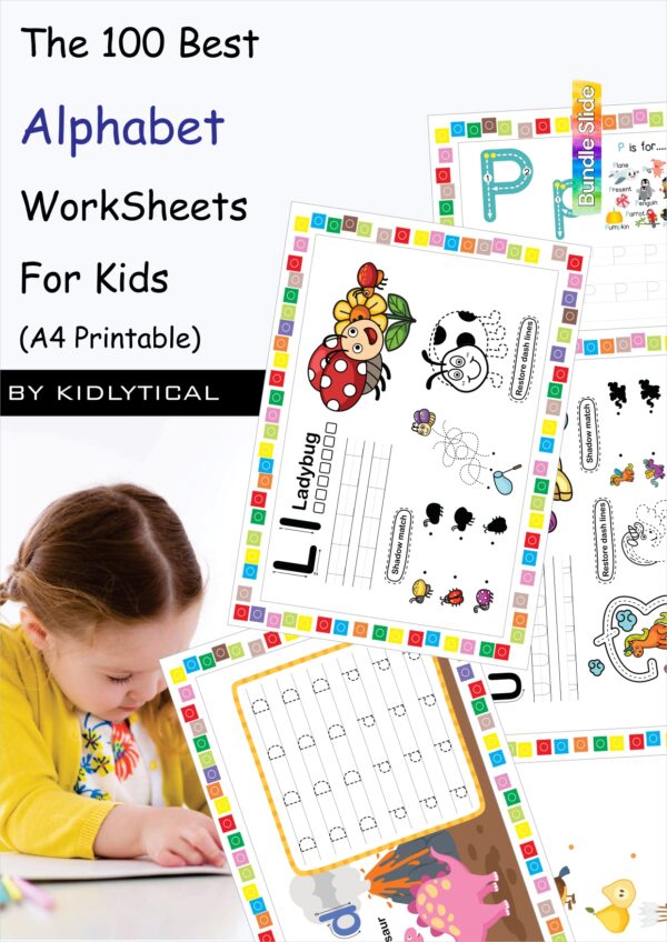 100 Best Alphabet Worksheets for Kids | A–Z Printable Learning Activities | Preschool & Kindergarten